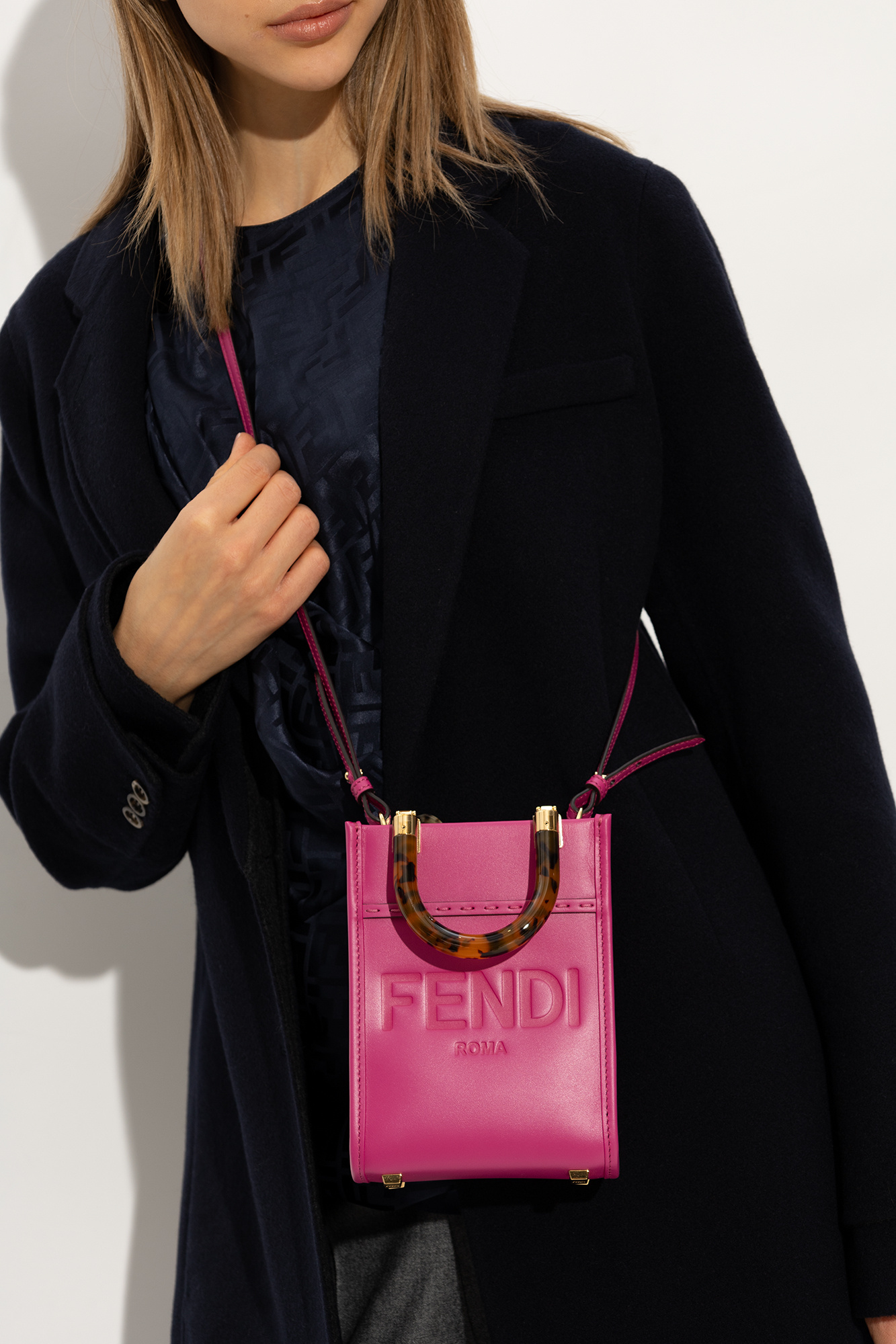 Fendi 2 hotsell pockets mini bag